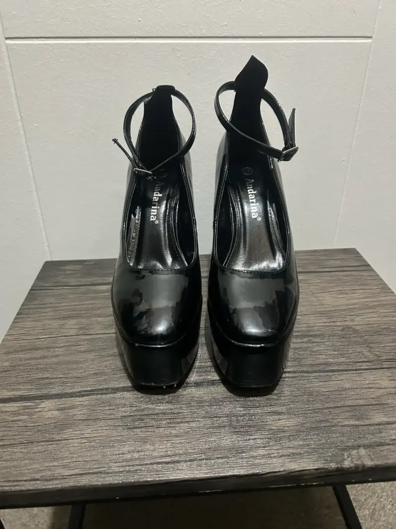 Zapatos de tacón alto negros - 2