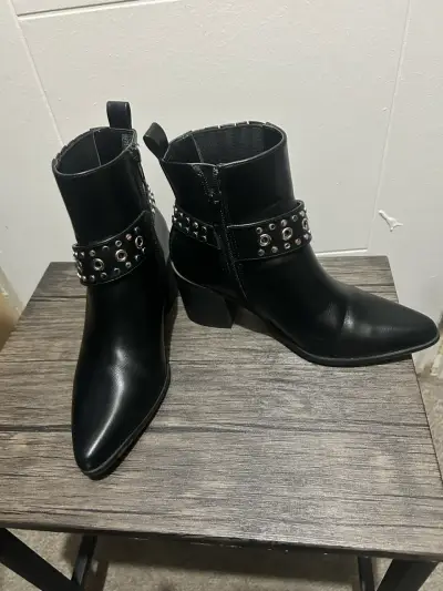 Botines negros  marca Marquiz TALLA 35 - miniatura 3