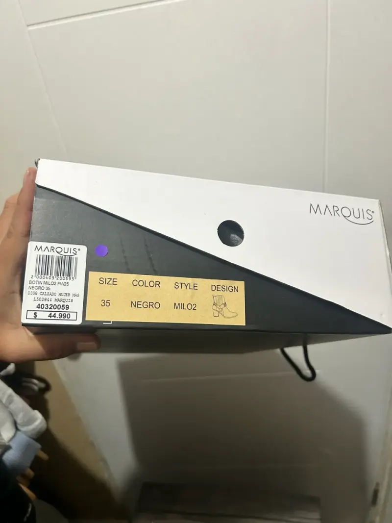 Botines negros  marca Marquiz TALLA 35 - 4