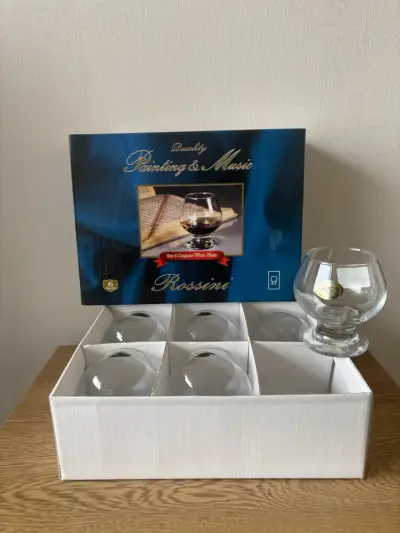 Set de copas de coñac Rossini - miniatura 2