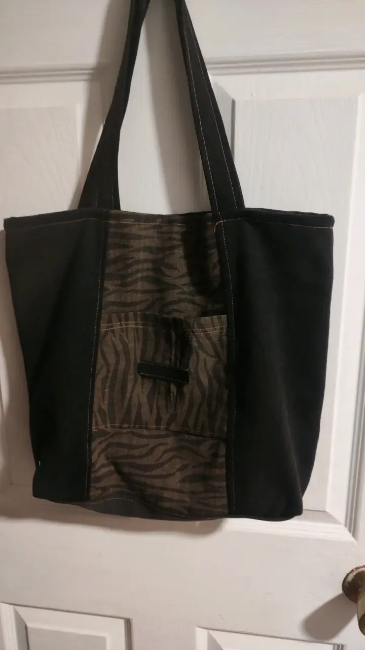 Bolso de mezclilla reciclada - 3