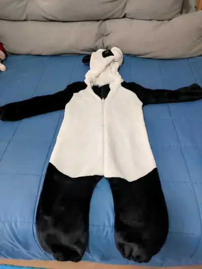 Disfraz infantil de panda - miniatura 1