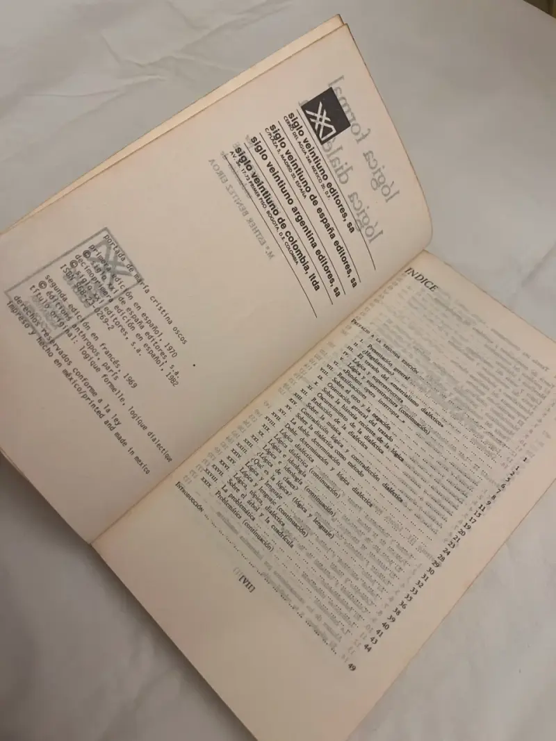 Lógica Formal, lógica dialéctica - Henri Lefebvre - 2