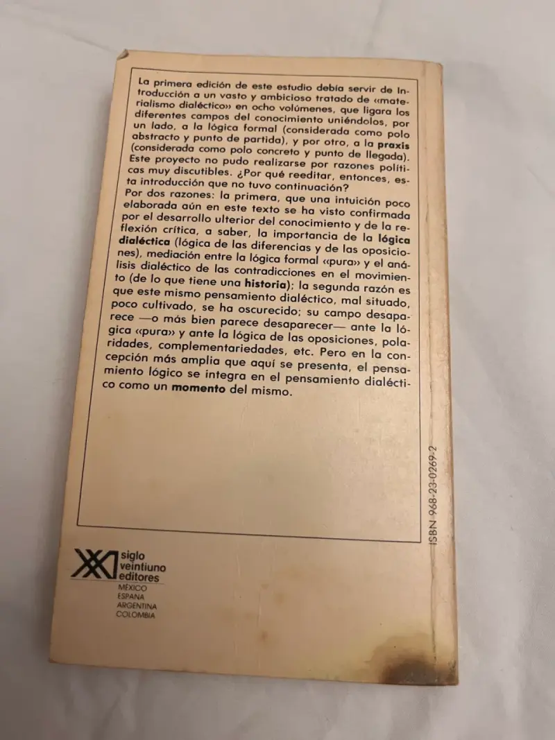 Lógica Formal, lógica dialéctica - Henri Lefebvre - 5