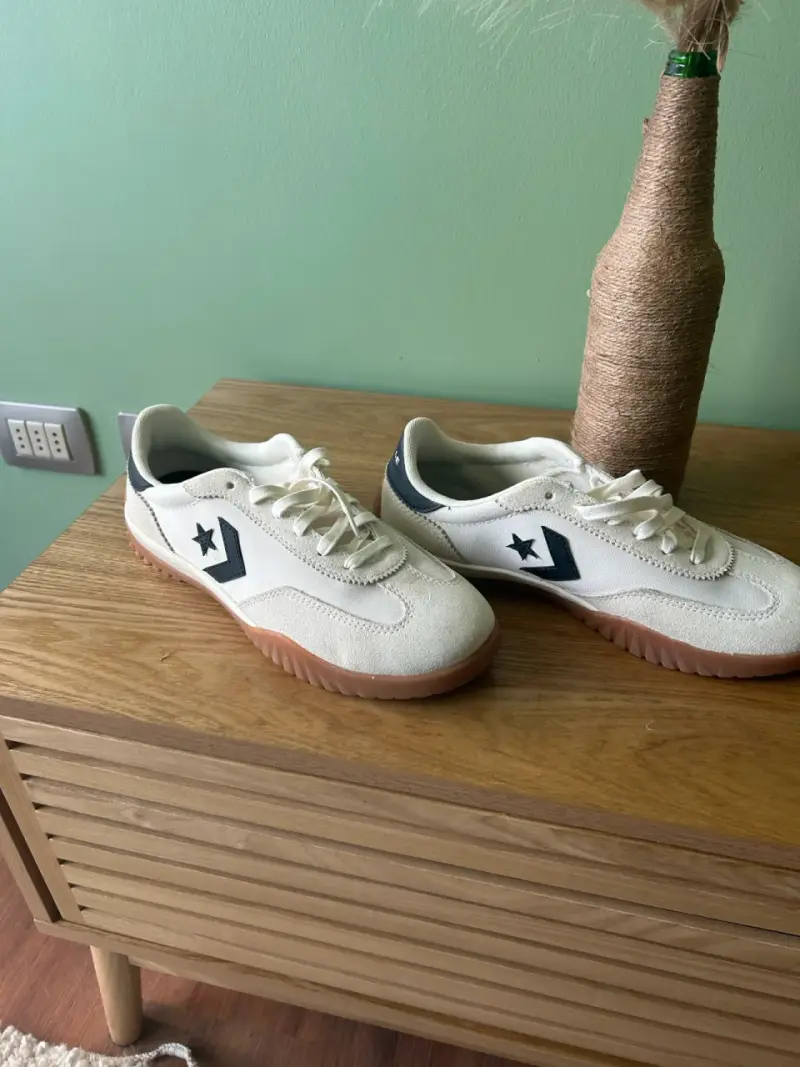 Zapatillas blancas de lona - 2