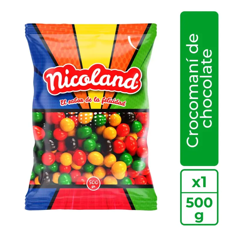 Caramelos Crocomaní de chocolate