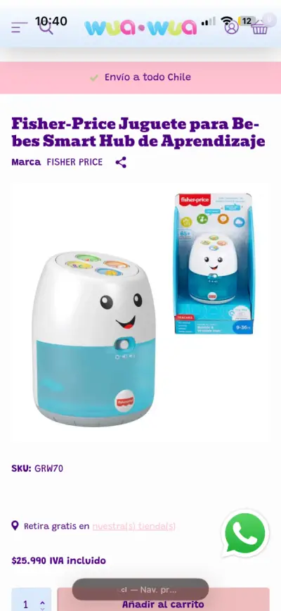 Lámpara proyector infantil Fisher-Price - miniatura 3