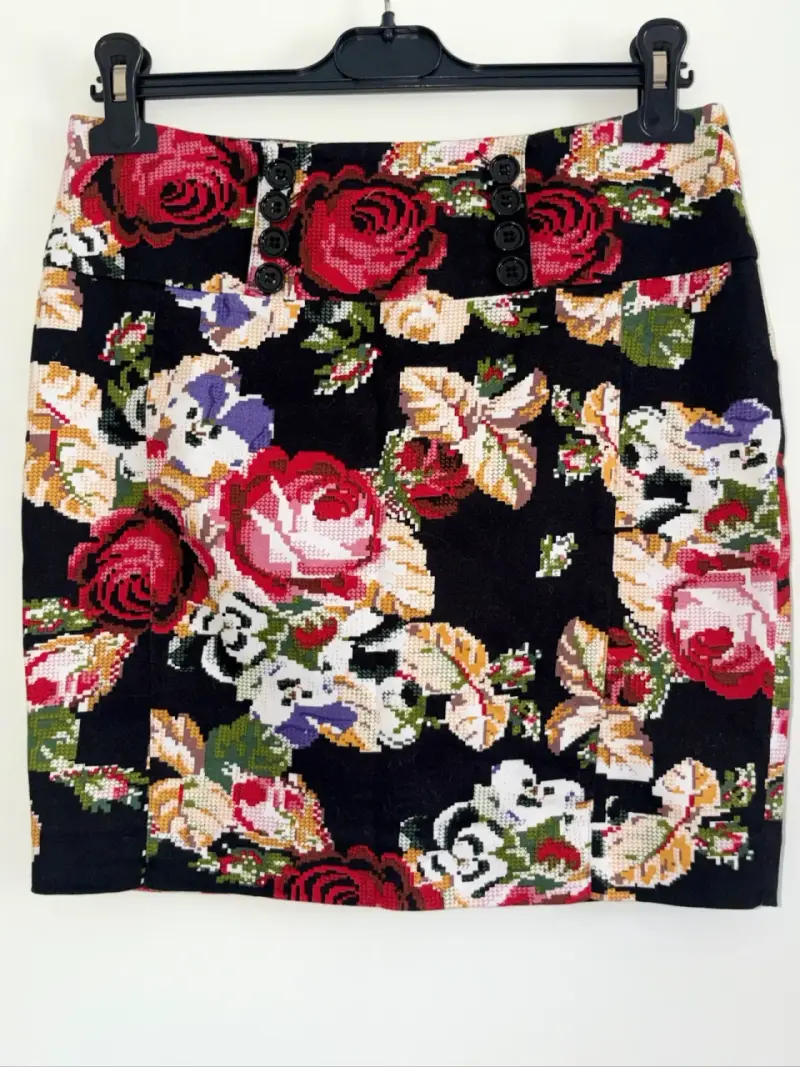Falda floral - 1
