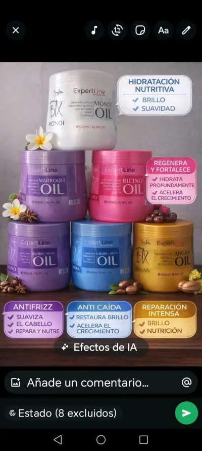 Mascarilla capilar ExpertLine 500ml - miniatura 1