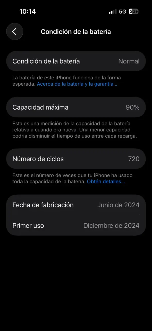 iPhone negro en buen estado - 4
