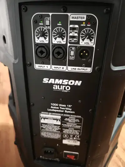 Parlante Samson profesional negro - miniatura 3