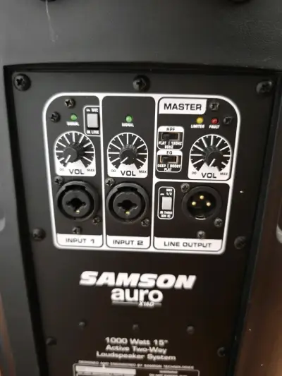 Parlante Samson profesional negro - miniatura 4