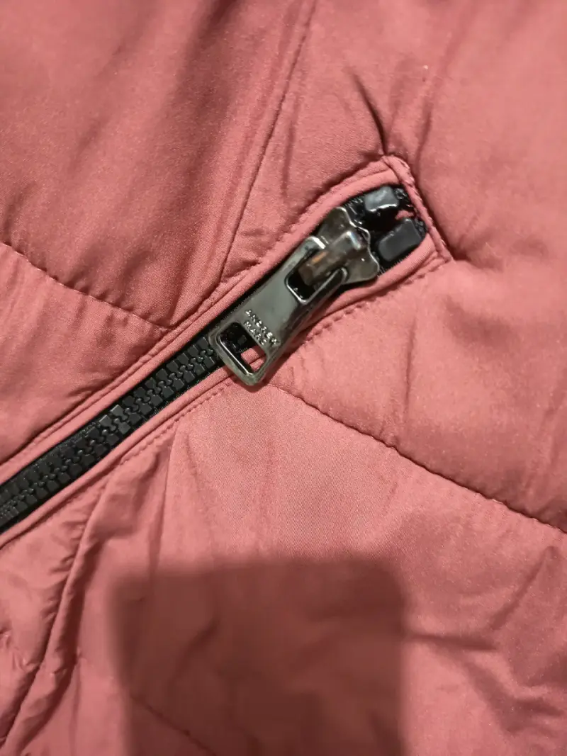 Parka burdeos con capucha XL - 2