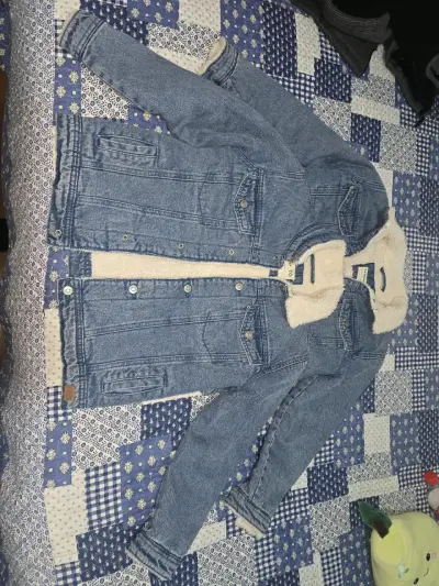 Chaqueta de mezclilla con forro - miniatura 1
