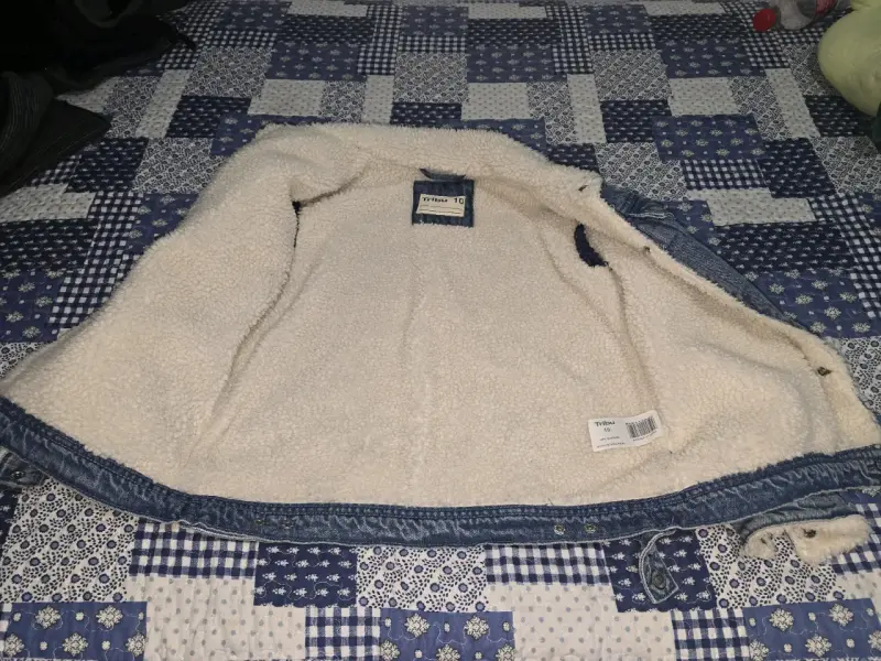 Chaqueta de mezclilla con forro - 5
