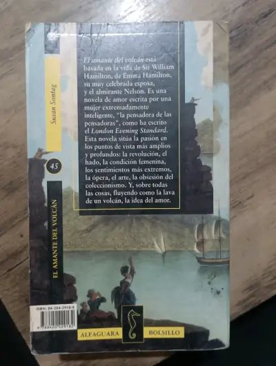 Libro 'El Amante del Volcán' Susan Sontag - miniatura 2