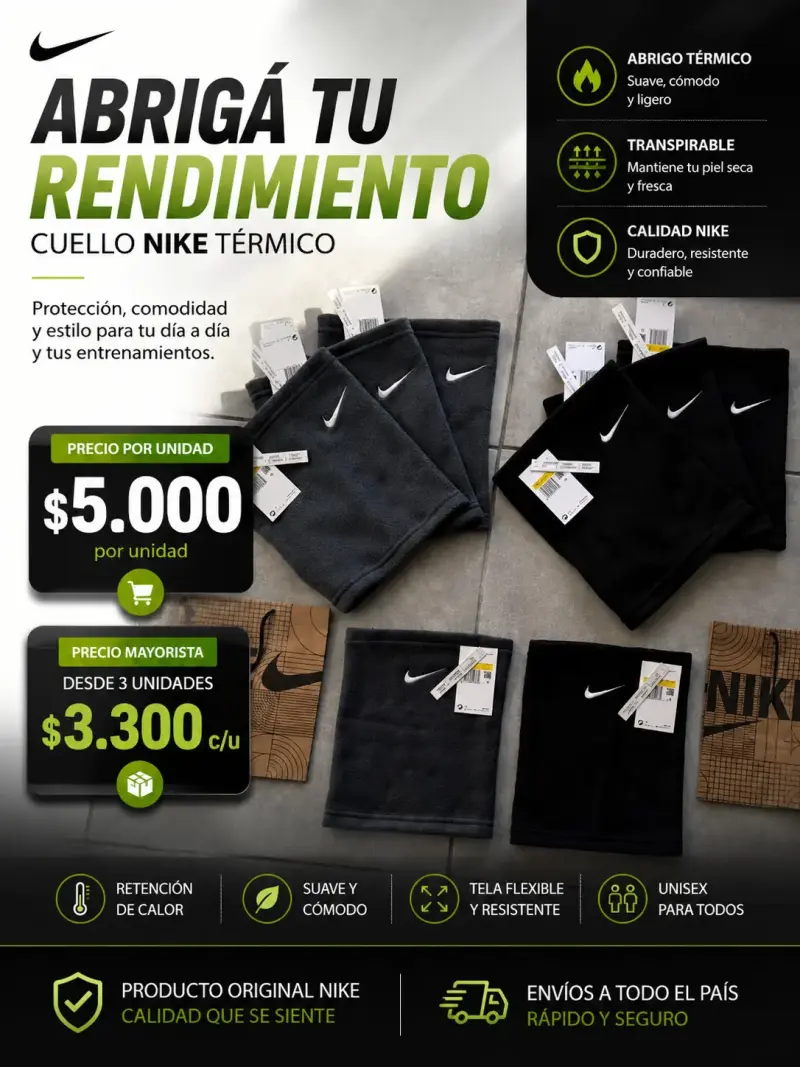 Cuello polar Nike gris - 2
