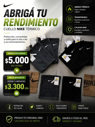 Cuello polar Nike gris - miniatura 2