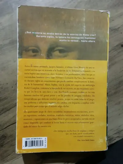 Libro El Código Da Vinci - miniatura 2