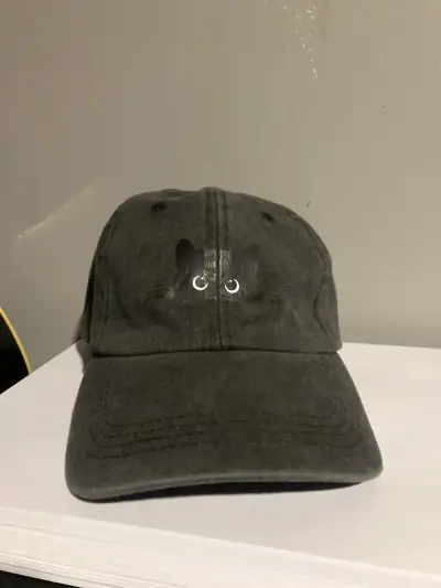 Gorra Jockey Negra - Diseño de un Gato - miniatura 1