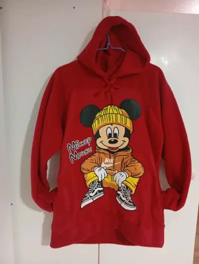 Polerón rojo de Mickey Mouse y mini - miniatura 4
