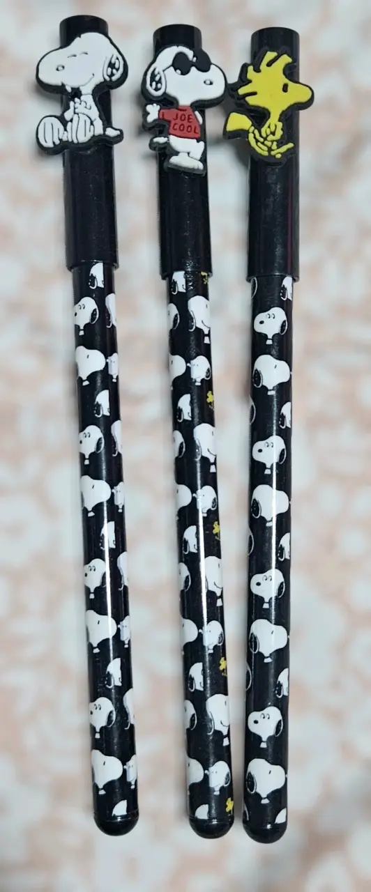 Set de lápices con diseño Snoopy