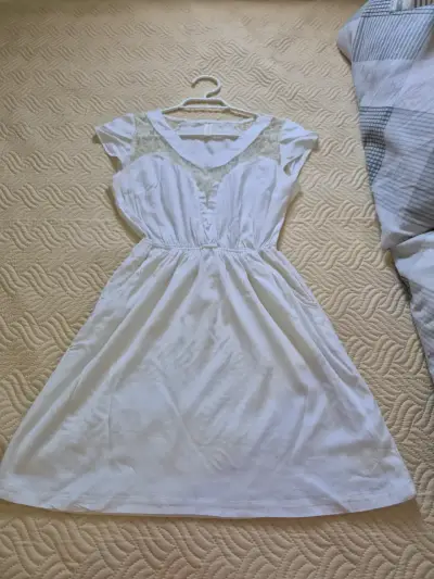 Vestido estampado rosa nuevo - miniatura 2
