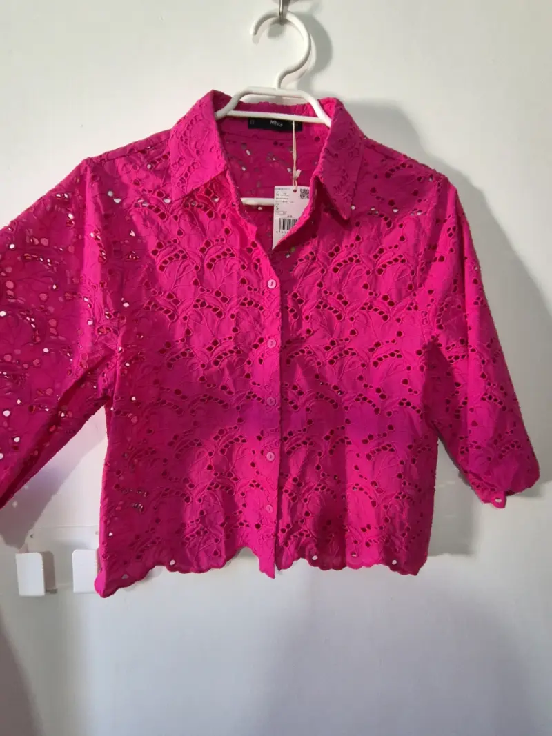 Vestido estampado rosa nuevo - 4
