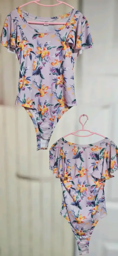 Body estampado floral colorido - miniatura 2