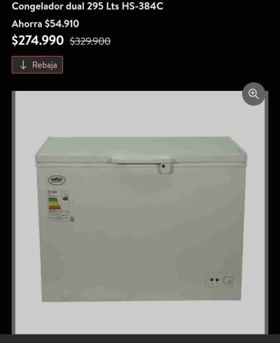 Congelador Magas Home blanco - miniatura 5