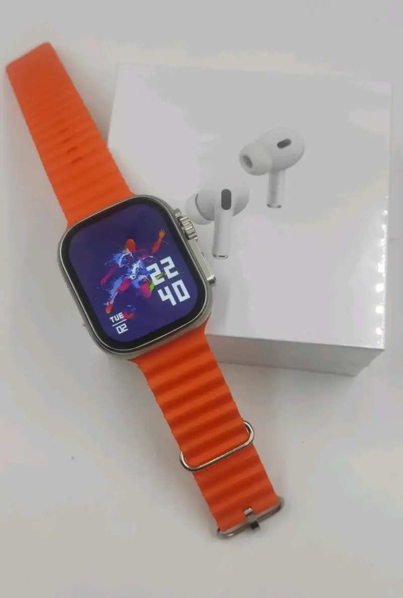 Reloj inteligente + audífonos inalámbricos - 1