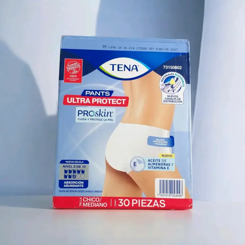 Pañales Tena Ultra Protect 30 piezas