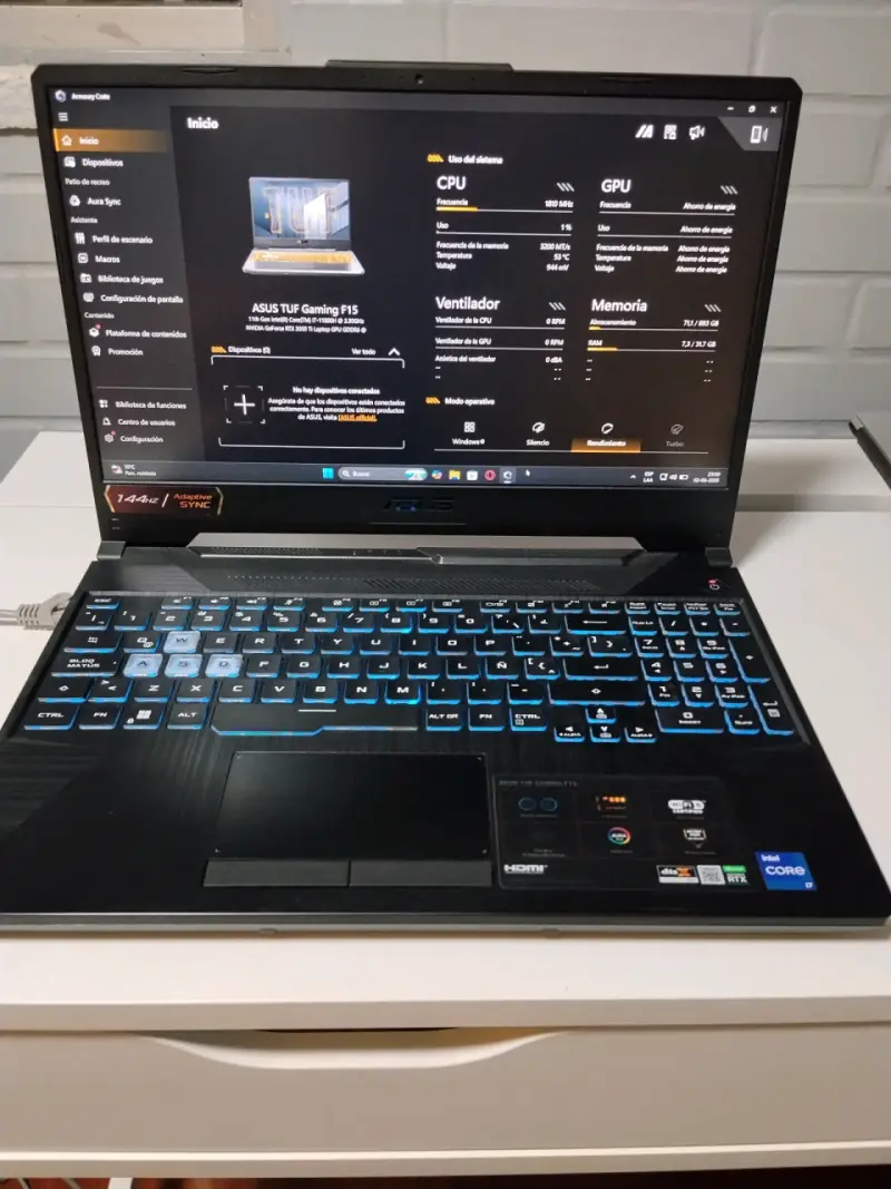 Laptop gaming TUF F15 - 3
