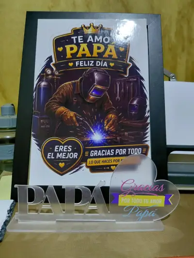 Cuadro decorativo Día del Padre - miniatura 1
