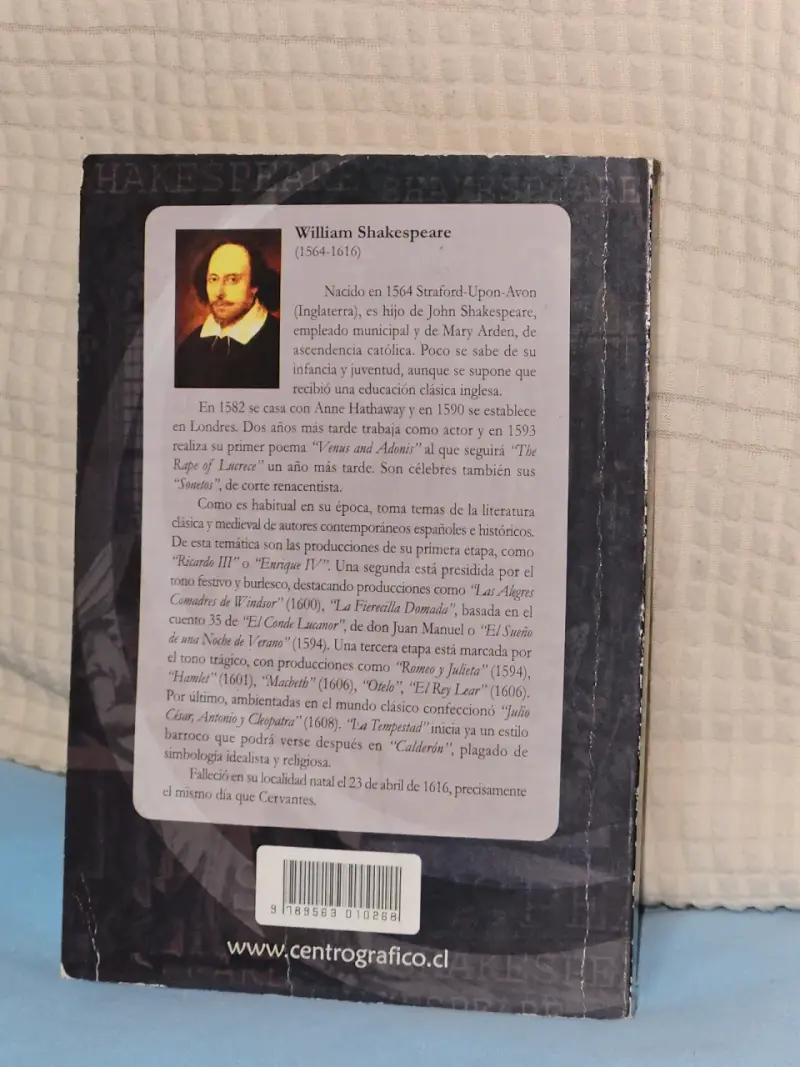 Libro Hamlet William Shakespeare - 2