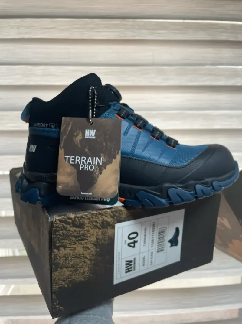 Botas de seguridad Terrain Pro azul - 1