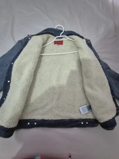 Chaqueta jeans azul Guess - miniatura 2