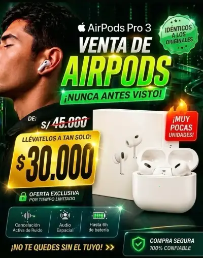 AirPods Pro 3 nuevos - miniatura 1