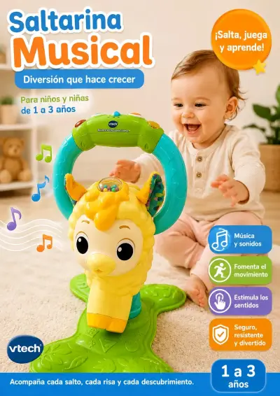 Saltarina Musical para niños - miniatura 1
