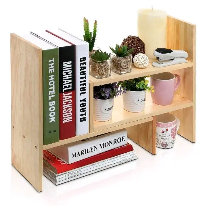 Estante organizador de madera - 1