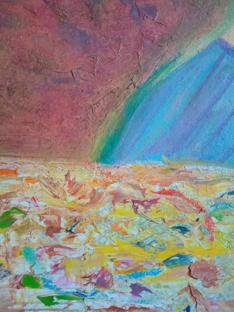 Cuadro de mujer pintado a mano - 3
