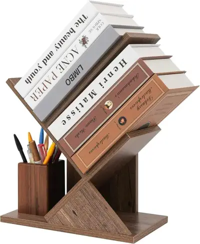 Estante de libros de madera - miniatura 1