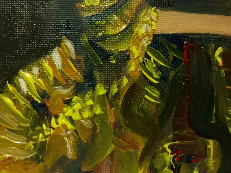 Cuadro retrato femenino Hecho a mano - 3