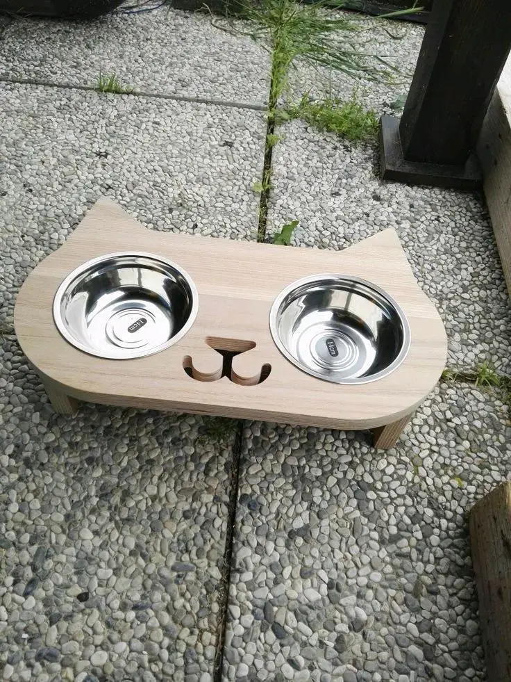 Comedero doble para mascotas - 4