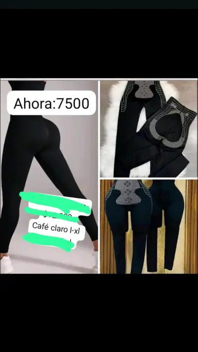 Leggings negros mujer - miniatura 1