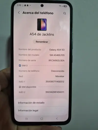 Samsung Galaxy A54 5G - miniatura 1