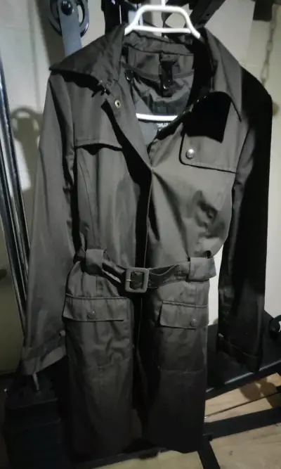 Abrigo impermeable Esprit café talla 40-42 - miniatura 1