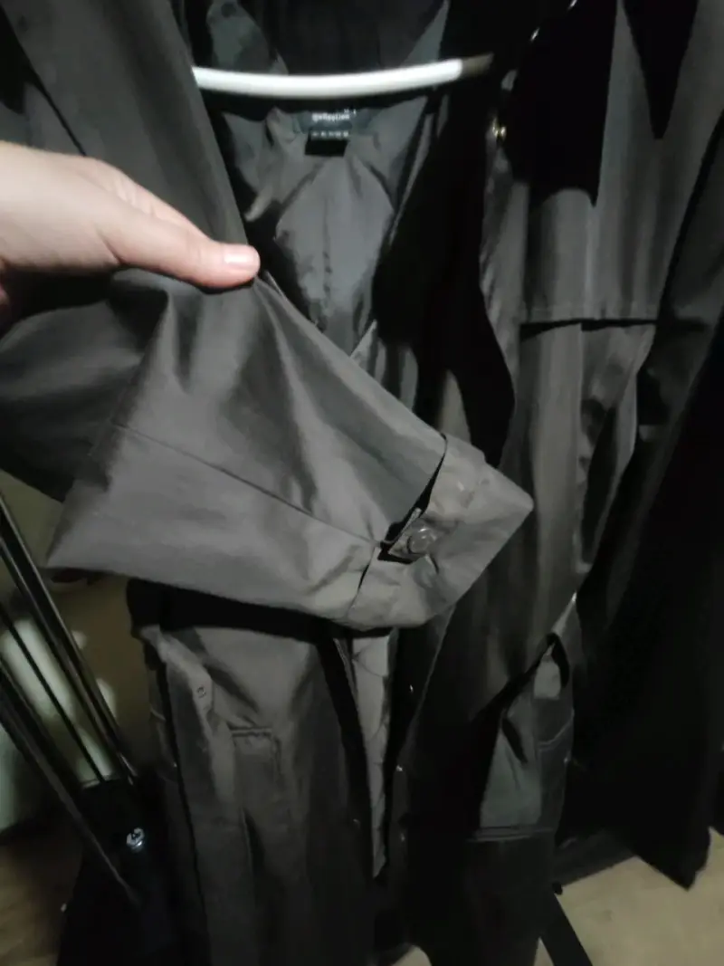 Abrigo impermeable Esprit café talla 40-42 - 3