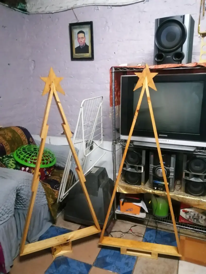 Árboles de Navidad de madera - 4