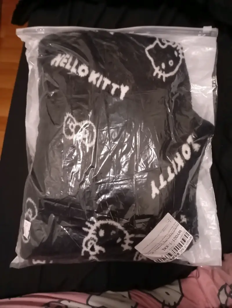 Pantalón pijama Hello Kitty negro - 1